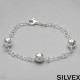 SILVEX Sterling Silver Heart 7" Bracelet